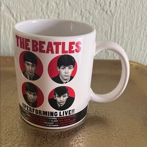 #1393=The Beatles White Mug